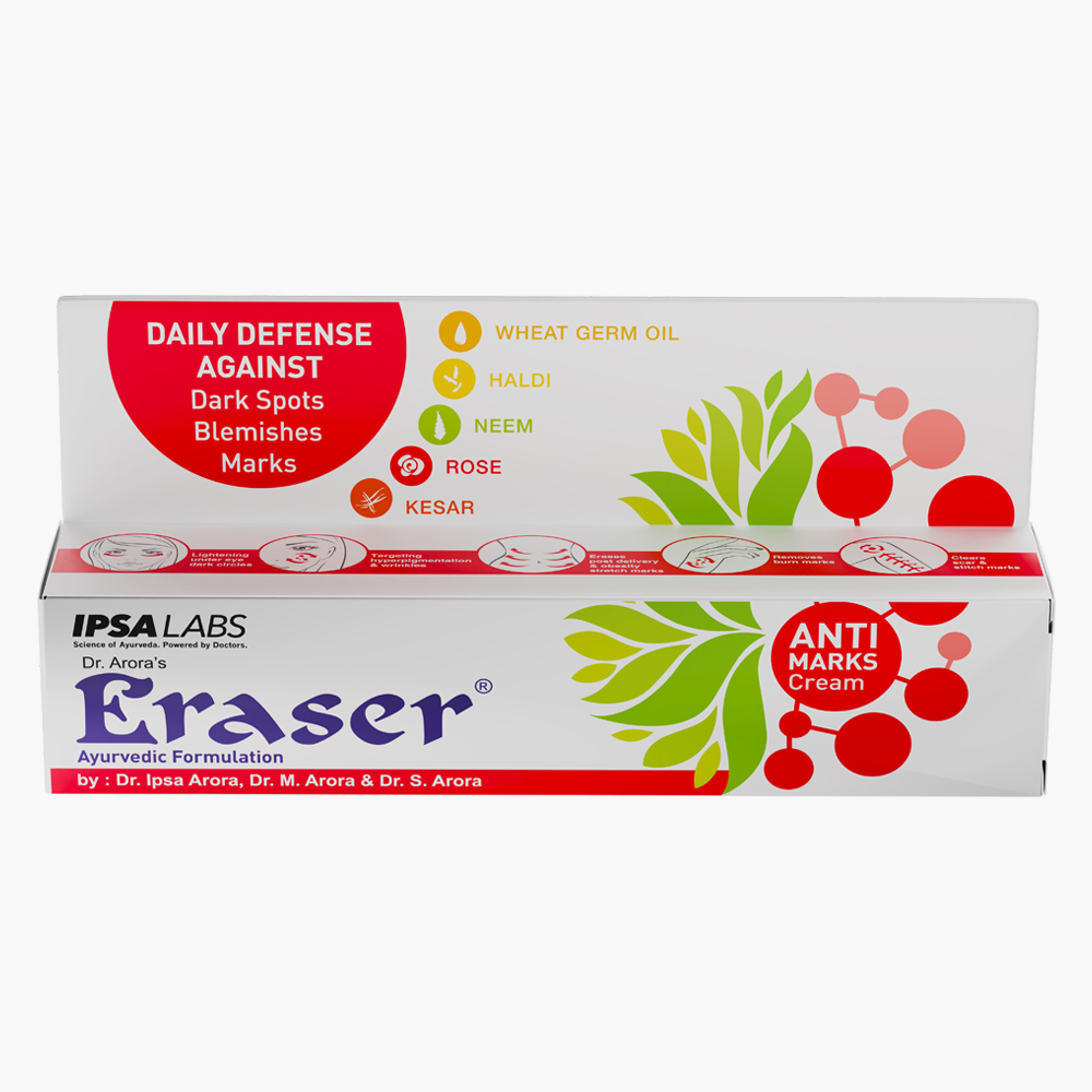 Eraser Ayurvedic Anti Marks Cream - 15/25 GM - Image 2