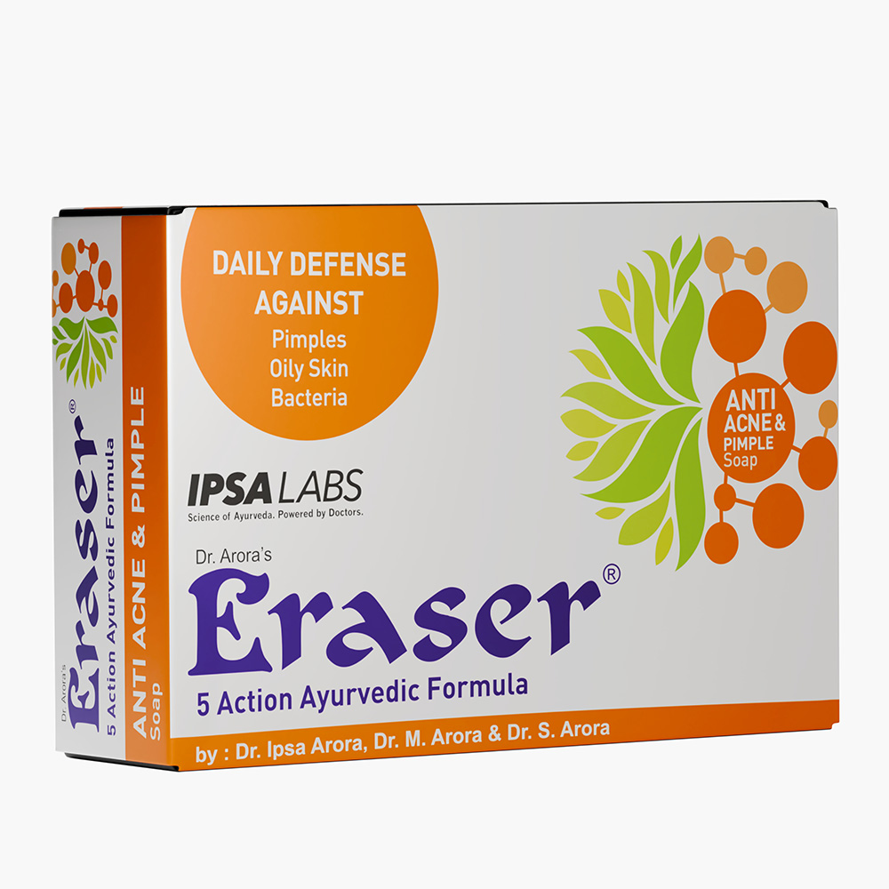 Eraser Ayurvedic Anti Acne & Pimple Soap - 75 GM
