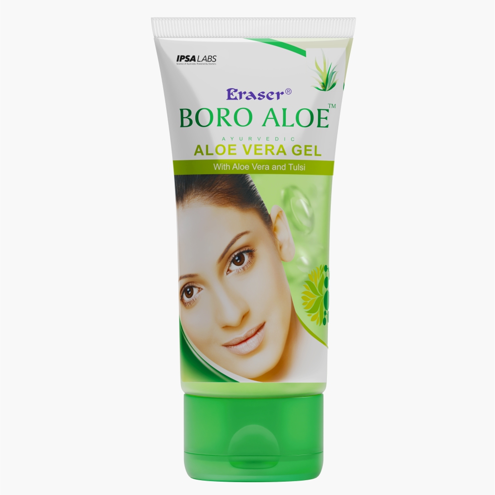 Eraser Boro Aloe Ayurvedic Aloe Vera Gel - 60 GM