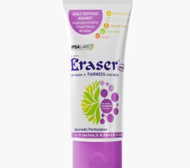Eraser Plus Ayurvedic Anti Marks + Fairness Face Wash - 60 ML